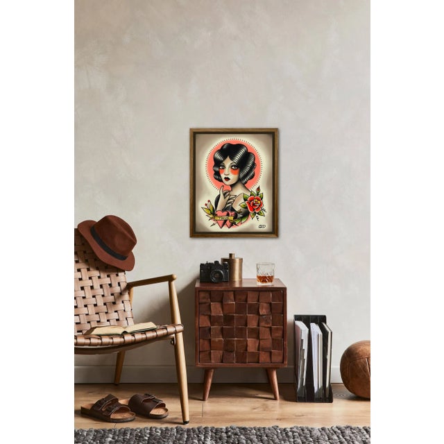 Modern True Love Giclee on Canvas Print by Quyen Dinh, Framed For Sale - Image 3 of 4