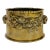 Antique Brass Trench Art Vessel Bowl For Sale
