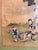 Antique asian painting on silk. Framed, matted and ready to hang. Circa early to mid 1800's. Price is firm. 17.5" W x 28.5" L