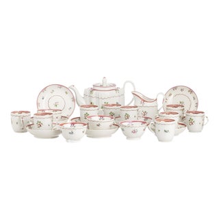 Porcelain Samson Tea Service, Set of 21 For Sale