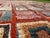 Vintage Hand-Knotted Pakistani Gabbeh Wool Textile Art Rug For Sale - Image 4 of 12
