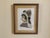 Brown Vintage Butterfly Wing Portrait in Wooden Frame For Sale - Image 8 of 8