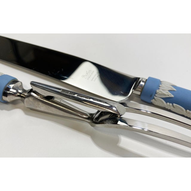 Vintage Wedgwood Carving Set, a Pair For Sale In Kansas City - Image 6 of 8