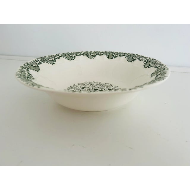 Vintage Royal China National Brotherhood of Operative Potters Serving Bowl For Sale - Image 4 of 4