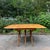 Mid-Century Modern Mid Century Modern Attributed Heywood Wakefield “Wishbone” Drop-Leaf Dining Table For Sale - Image 3 of 8