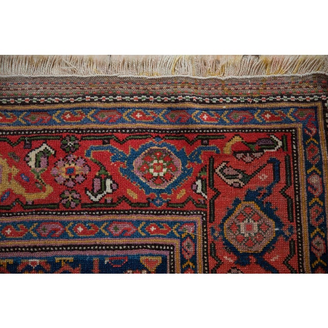 1920s Antique Kurdish Hamadan Rug - 3'9" x 5'10" For Sale - Image 5 of 11