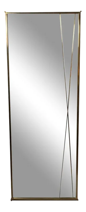 Paul McCobb Brass x Wall Mirror