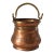 Vintage Hand Forged Copper Pot or Small Cauldron For Sale