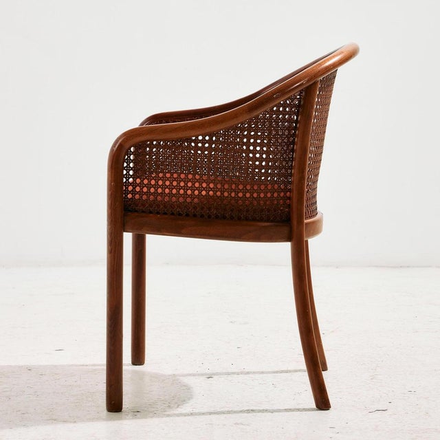 1970s Beech and Rattan Armchair, 1970s For Sale - Image 5 of 15