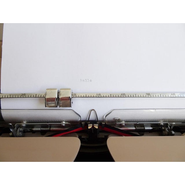 Brown Triumph Matura Typewriter, Germany 1960s For Sale - Image 8 of 15