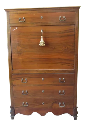 Secretaire in Mahogany, 1890s