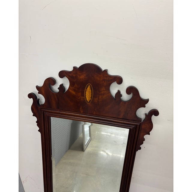 Art Deco Chippendale Style Mirror For Sale - Image 3 of 4