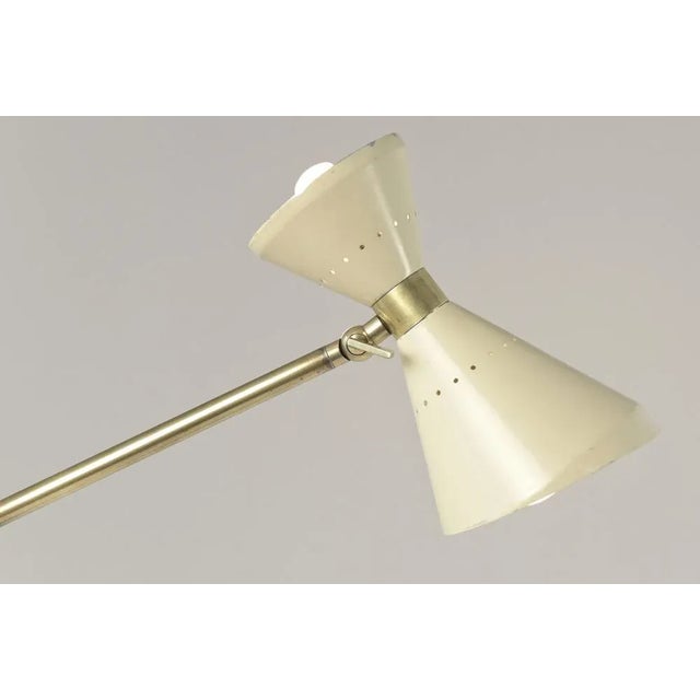 Metal Italian Table Lamp, 1950s For Sale - Image 7 of 10