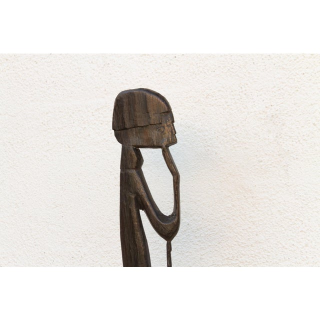 Tribal West African Primordial Ancestor Figure For Sale - Image 4 of 9