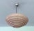 Glass Art Deco Pendant Light in Pink Glass, 1930s For Sale - Image 7 of 13