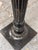 Vintage Wood Distressed Pedestal Table For Sale - Image 9 of 12