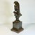 1970s Vintage Folk Art Neoclassical Roman Centurion Warrior Sculpture Bust, Artist Signed For Sale - Image 11 of 14