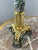 19th Century Candelabras in Gilt Bronze and Green Marble, Set of 2 For Sale - Image 3 of 10