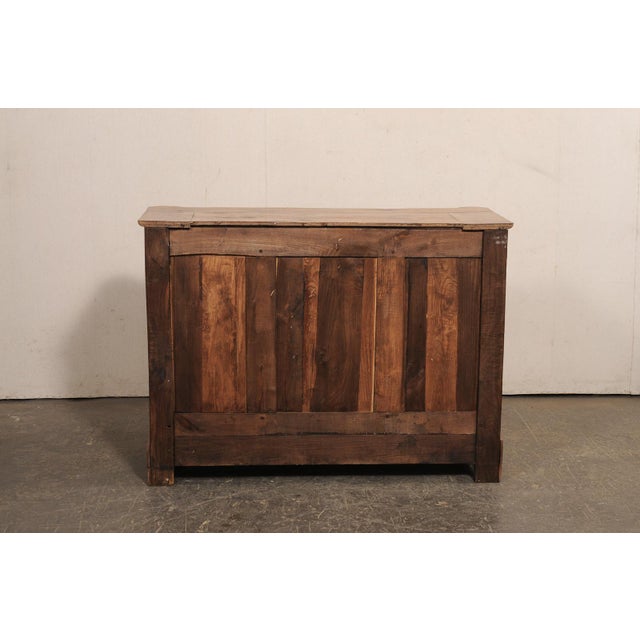 French Antique Burl Wood Console Cabinet For Sale - Image 10 of 13