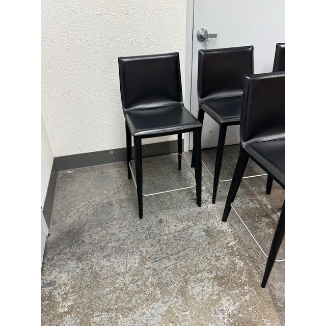 Design Plus Gallery presents a Set of Four of Bottega Counter Stools by Frag for Design Within Reach. This thoughtful...