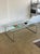 Minimalist Bent Tubular Steel and Glass Coffee Table For Sale In Los Angeles - Image 6 of 6