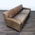 Mitchell Gold Mitchell Gold 3-Seat Brown Leather Sofa For Sale - Image 4 of 14