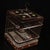 Wood Late 19th Century Rosewood Birdcage With Gemstone Inlays, 930g For Sale - Image 7 of 9