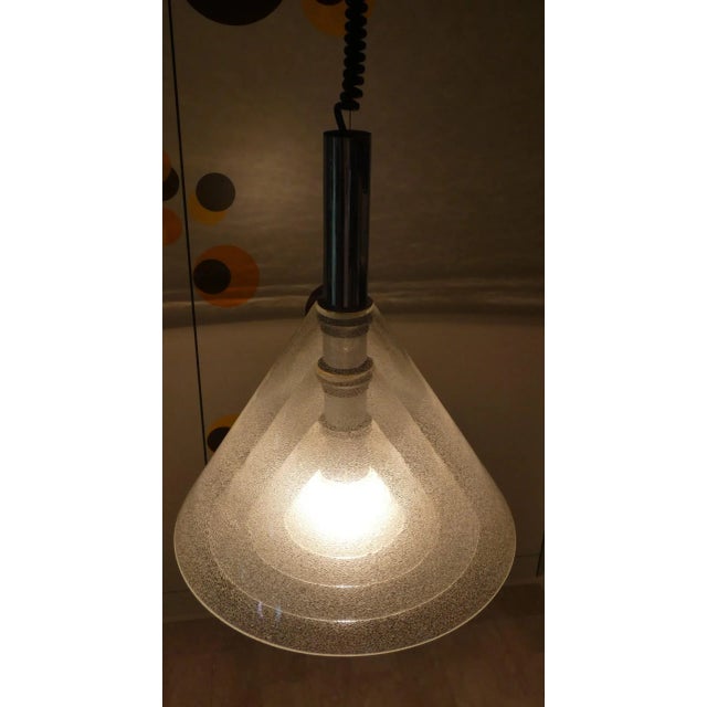 LS 174 Pendant Lamp attributed to Carlo Nason for Mazzega, 1970 For Sale - Image 9 of 18