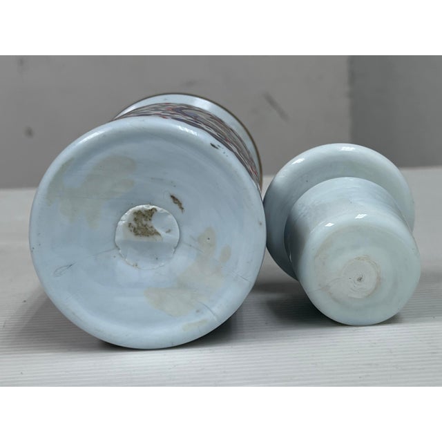 Antique 1920's Persian Vessel + Lid For Sale - Image 12 of 12