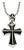 Stephen Webster RAYMAN Sterling Onyx Cross Pendant Necklace For Sale
