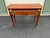 Brown Statton Trutype 50th Anniversary Solid Cherry Console Table For Sale - Image 8 of 12