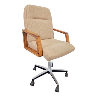 Vintage Teak Office Chair by Ring, Norway,1970s For Sale