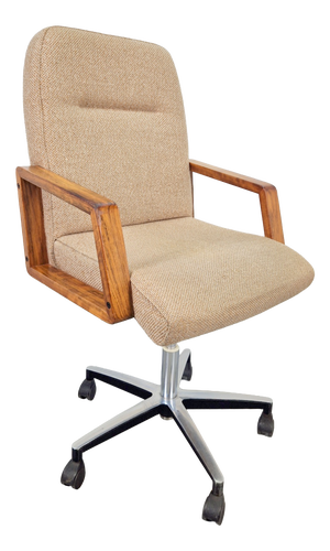 Vintage Teak Office Chair by Ring, Norway,1970s