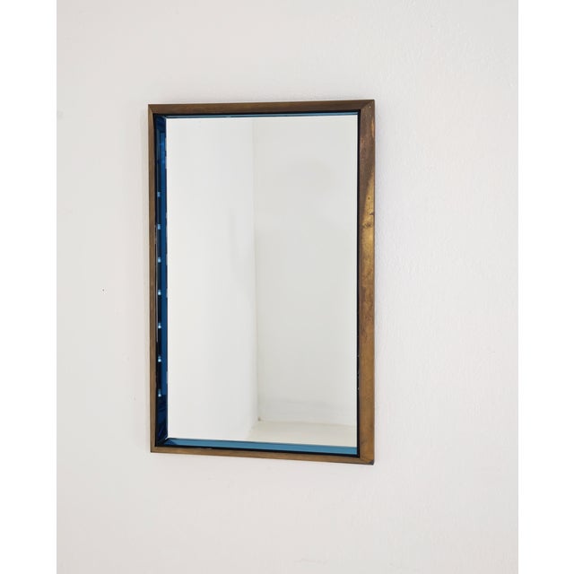 Mirror Mod 2172A in Brass and Colored Glass by Max Ingrand for Fontana Arte, 1960 For Sale - Image 10 of 18