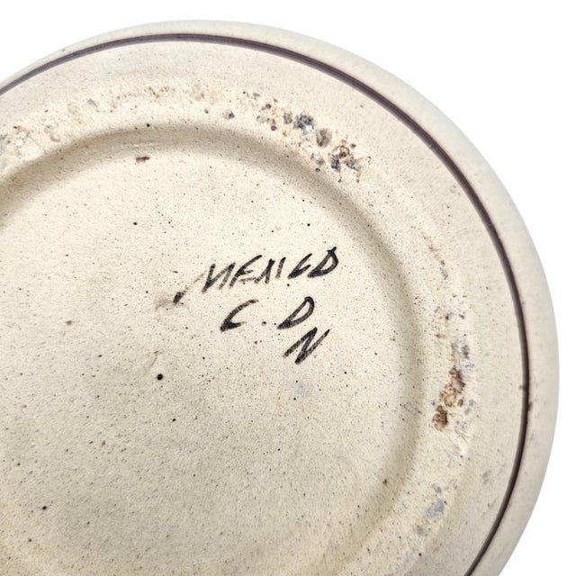 Tonalá Mexican Folk Art Pottery Water Jug With Cup Lid, 12.5 For Sale - Image 18 of 18