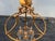 Chelsea House Hollywood Regency Antique Gold Faux Bamboo Pagoda Lantern Chandelier For Sale - Image 9 of 9