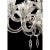 2020s Imperial Transparent Rigadin Murano Glass Chandelier For Sale - Image 5 of 5