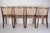Raffia Woven Dining Chairs by Jan Vaněk for P.M.B., 1930s, Set of 4 For Sale - Image 4 of 18