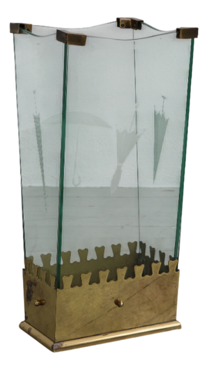Umbrella Stand from Cristal Art, Italy, 1950s