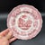Farmhouse A Pair of Antique Staffordshire "Palestine" Pink Transfer Decorated Plates, 1830’s For Sale - Image 3 of 12
