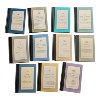 Vintage Cookbook Set of 11 For Sale