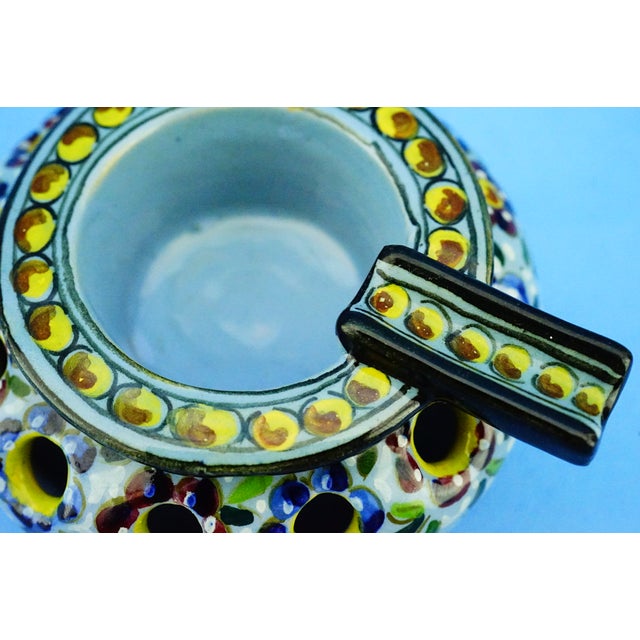 Vintage Ceramic Ashtray by Molaroni Pesaro, Italy, 1900 For Sale - Image 8 of 18