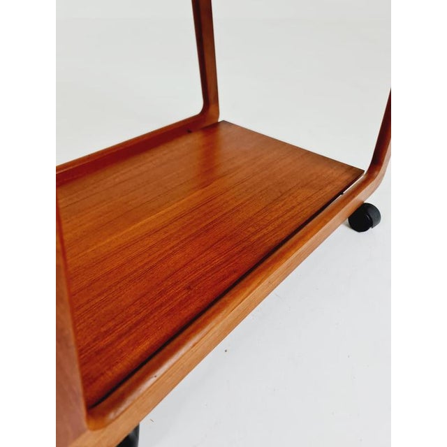 Wood Vintage Danish Trolley in Teak from Sika Mobler, 1960s For Sale - Image 7 of 18