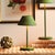 Green Alluna Cordless Led Lamp 10" - Dark Green For Sale - Image 8 of 8