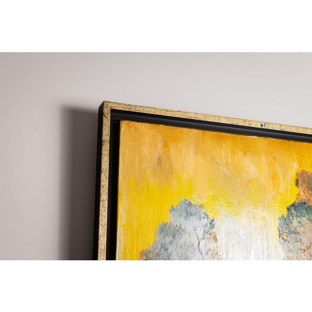 2000 - 2009 Abstract Landscape of Ancient China, 2001, Oil on Canvas For Sale - Image 5 of 12