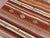 Textile Vintage Striped Turkish Kilim Rug, 63" X 77" For Sale - Image 7 of 11