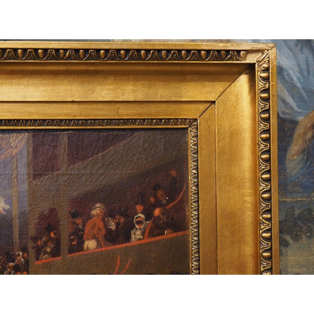 The Masquerade Ball, a 19th Century Oil on Canvas Painting in Giltwood Frame For Sale In Dallas - Image 6 of 18