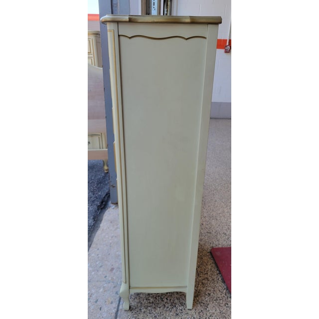 1970s Permacraft by Sanford Furniture French Provincial 7-Drawer Lingerie Chest For Sale - Image 4 of 8