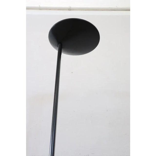 Floor Lamp in Black Metal, 1970s For Sale - Image 4 of 5