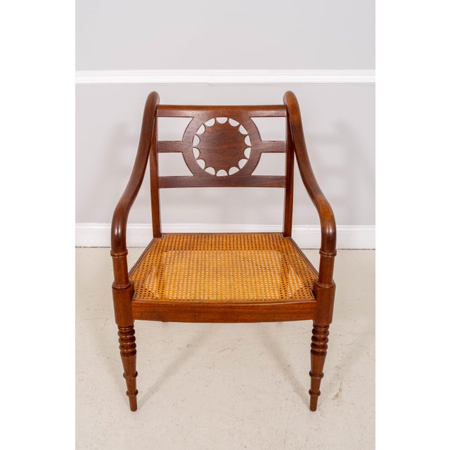 AGE Approx: 30 Years Old DETAILS Factory Distressed Mahogany Nice Custom Cushions High Quality Construction Traditional...